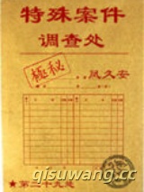 特殊案件调查处小说